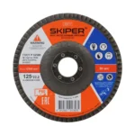 Круг лепестковый 125х22мм А60 плоск. SKIPER (GFD125-60) 3 Круг лепестковый 125х22мм А60 плоск. SKIPER (GFD125-60)