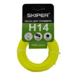 Леска SKIPER H14 (ф 2.4 мм х 15 м "звездочка"
