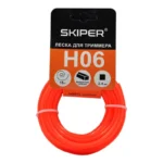 Леска SKIPER H06 (ф 2.4 мм х 15 м квадратн. сеч.