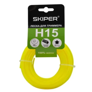 Леска SKIPER H15 (ф 2.7 мм х 15 м "звездочка"