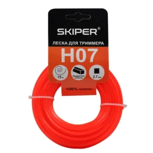 Леска SKIPER H07 (ф 2.7 мм х 15 м квадратн. сеч.