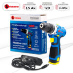 Дрель-шуруповерт аккумуляторный KATANA PROdrive 1215/1 в кор. (12В