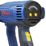 Фен строительный KATANA FS5001 LED (2000 Вт, 2 скор.,60-350/60-600°С,плавная. рег.300/500л/мин,кейс) 12 кейс)