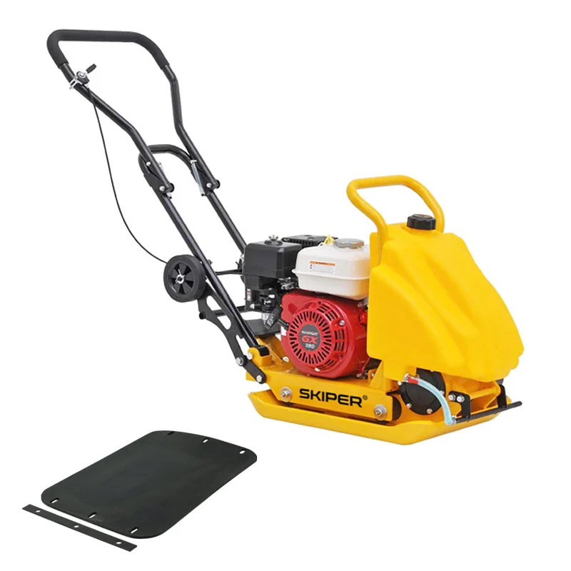 Виброплита SKIPER C90H-WMT (Honda GX160, 5.5лс, пл54х42см, 15кН, 25м/мин, бак/вод, рез ковр, колёса) 1 Виброплита SKIPER C90H-WMT (Honda GX160