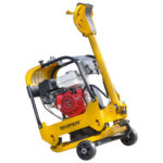 Виброплита SKIPER C160H-W (Honda GX270, 9.0л.с., плита 65х42см., 30.5кН, 15м/мин, реверс, колеса) 5 9.0л.с.