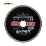 Алмазный круг 125х22 мм по керамике сплошн. SKIPER (мокрая резка) (1982-125) 3 Алмазный круг 125х22 мм по керамике сплошн. SKIPER (мокрая резка) (1982-125)