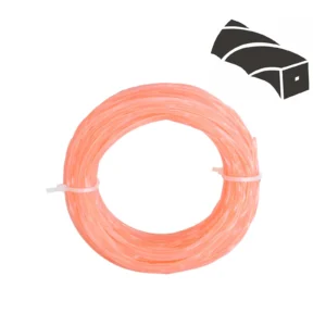 Леска триммерная SKIPER двухкомп. вит. квадрат