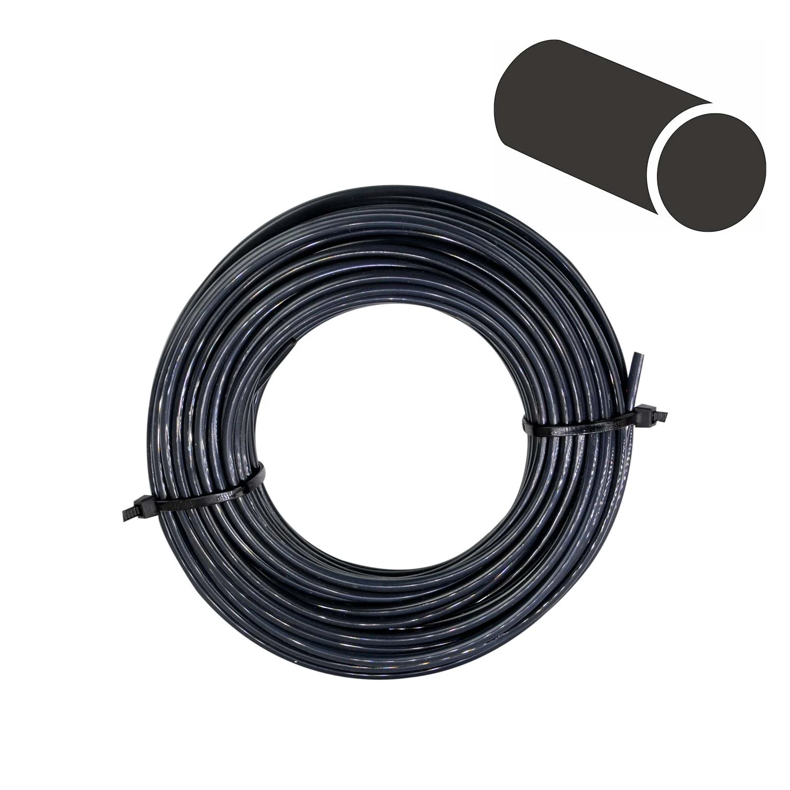 Леска триммерная SKIPER круг, 2.0 мм, длина 15 м (коробка 50 шт, цена за коробку) 1 Леска триммерная SKIPER круг