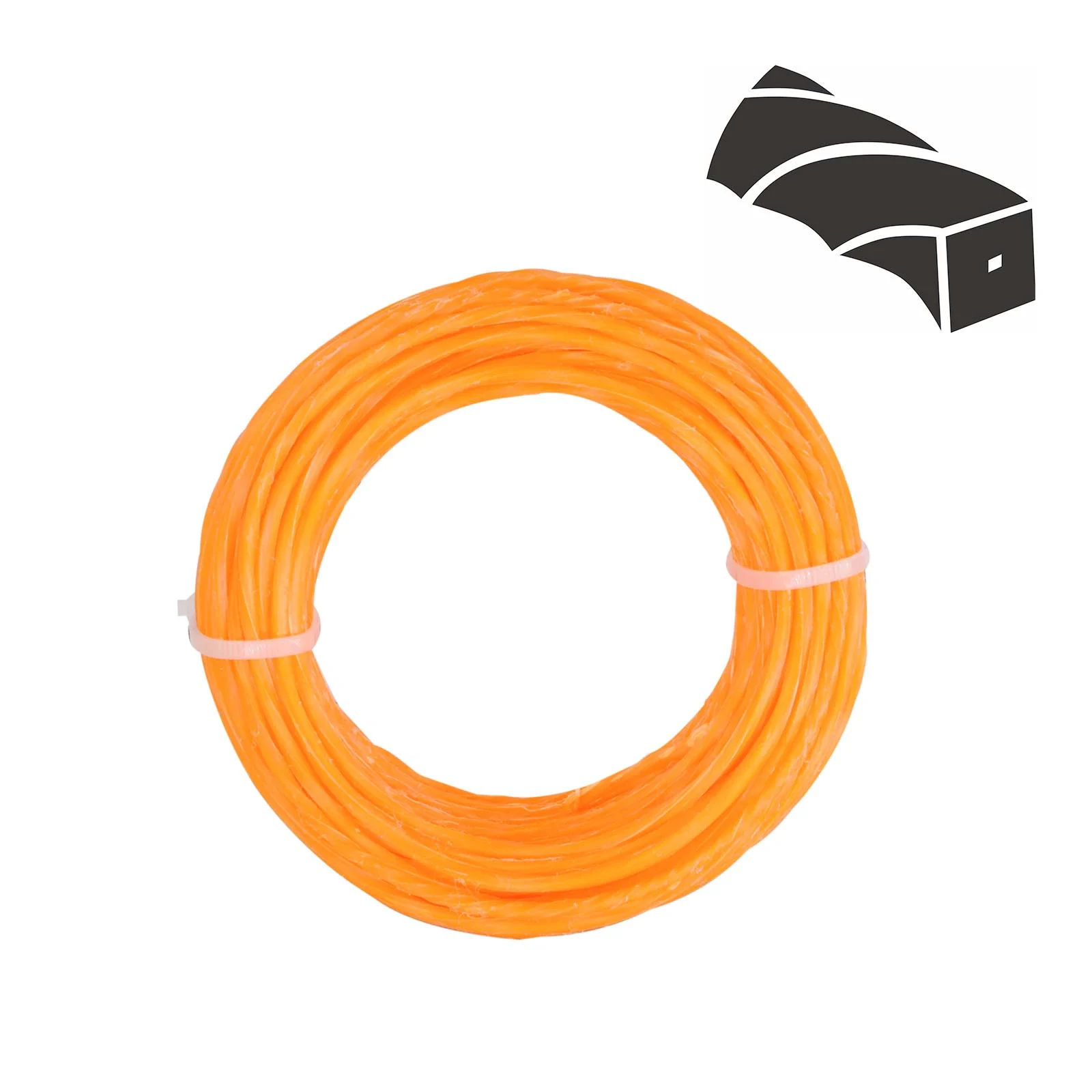 Леска триммерная SKIPER витой квадрат, 2.0 мм, длина 15 м (коробка 50 шт, цена за коробку) 1 Леска триммерная SKIPER витой квадрат