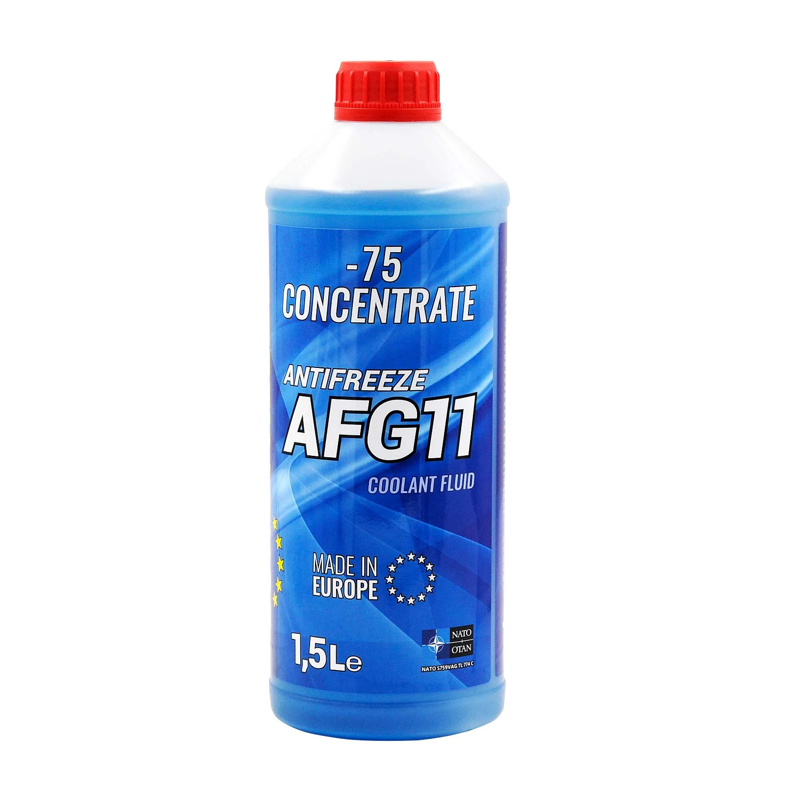Концентрат жидкости охлаждающей низкозамерзающей EUROFREEZE Antifreeze AFG 11 1,5л 1 Концентрат жидкости охлаждающей низкозамерзающей EUROFREEZE Antifreeze AFG 11 1