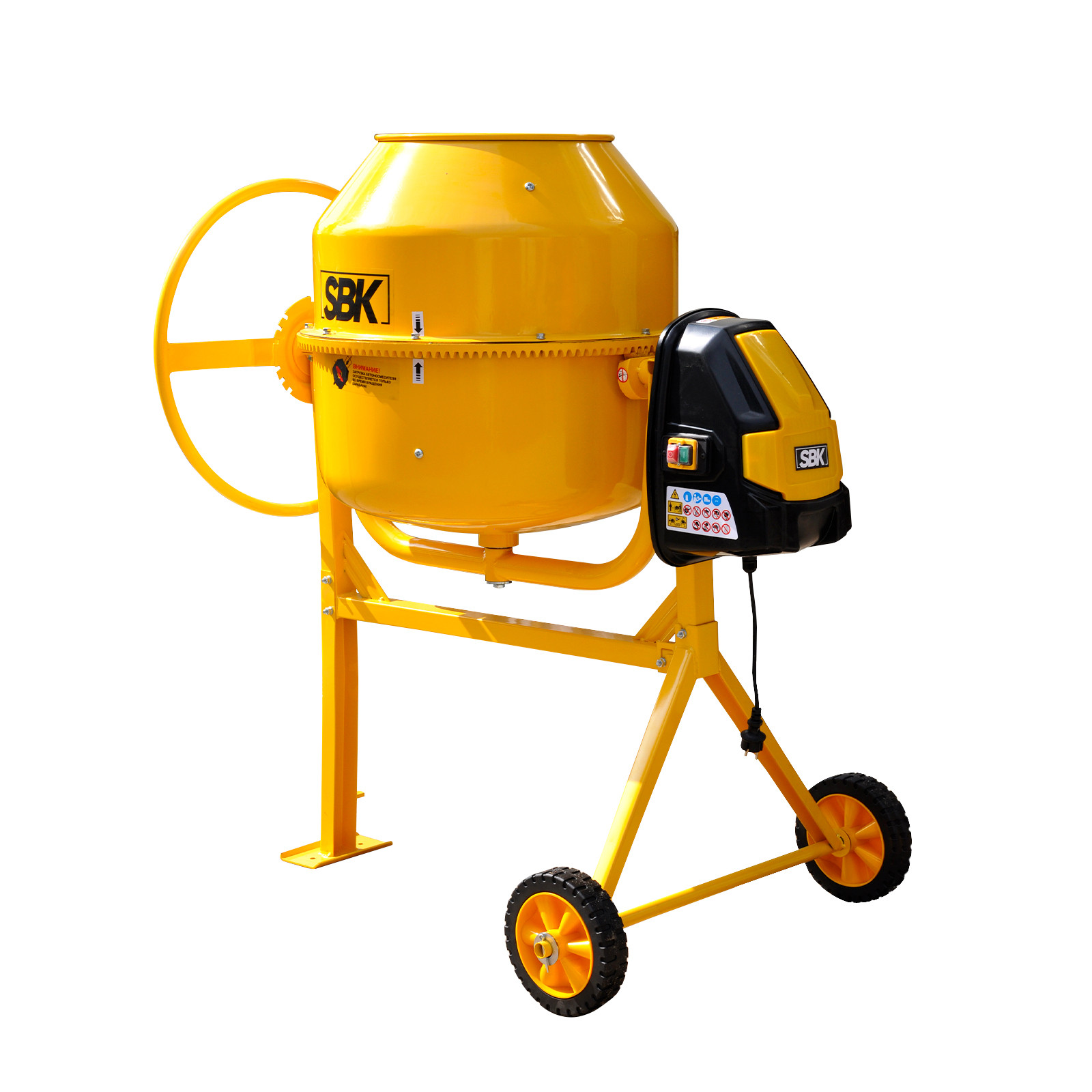 Бетоносмеситель SBK SX-225 (225л., 1250 Вт., 220В) 1 Бетоносмеситель SBK SX-225 (225л.