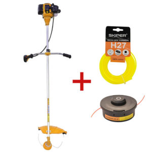 АКЦИЯ!!! Мотокоса SBK BC-3500 + Головка триммерная SKIPER A09 + Леска SKIPER H27