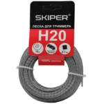 Леска SKIPER H20 (ф 2.7 мм х 15 м кручен. сеч.