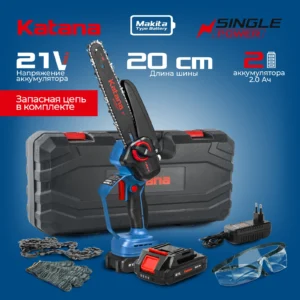 Пила цепная аккумуляторная KATANA AP4210PRO-1(21В