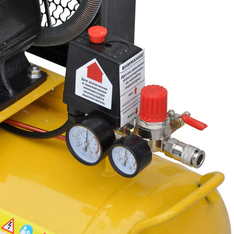 Воздушный компрессор SKIPER IBL2070A (до 380 л/мин, 8 атм, 70 л, 230 В, 2.2 кВт) 3 70 л