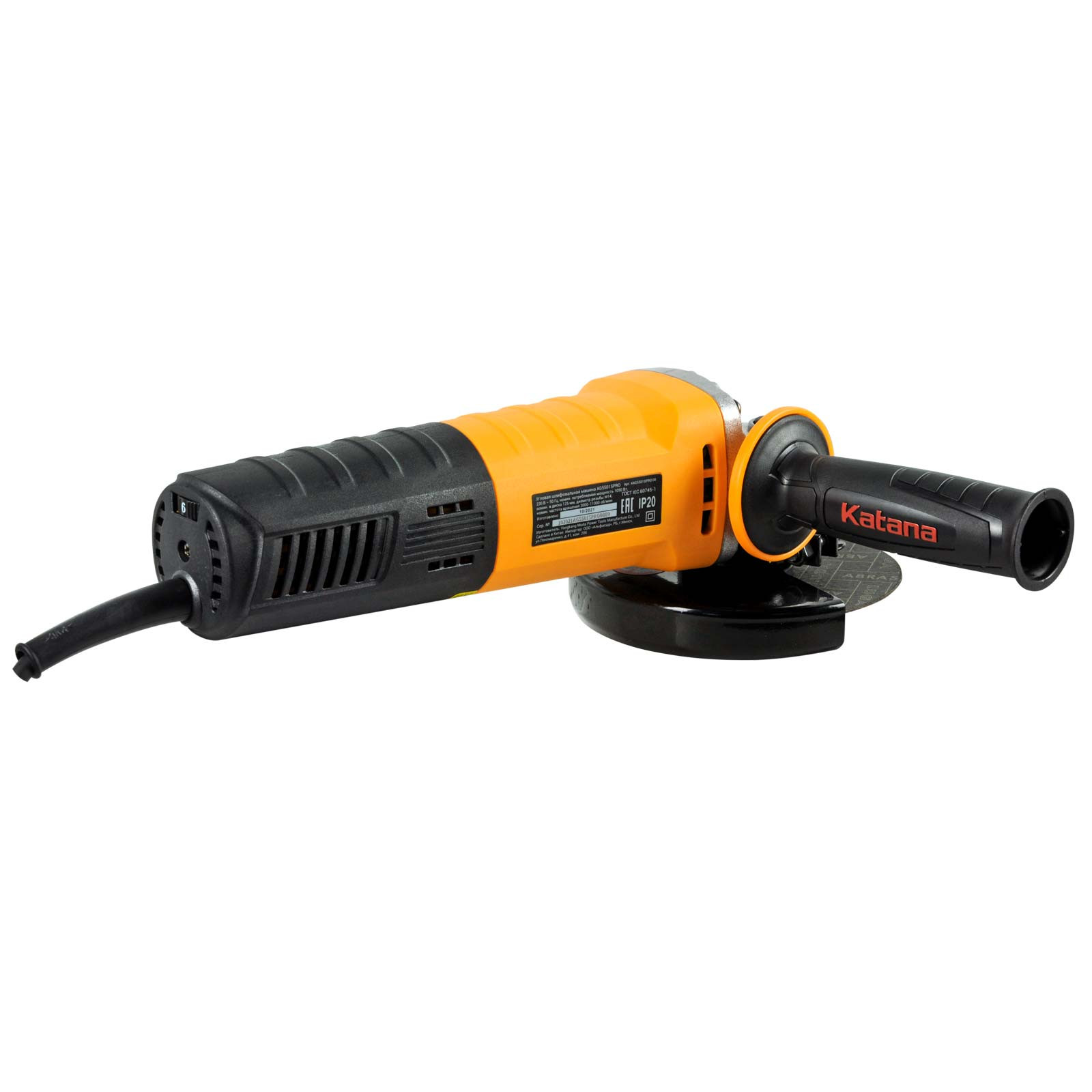 Углошлифмашина одноручная KATANA HD line AG5500S PRO(1050Вт,SDS кожух,SDS гайка,рег.об) 3 SDS гайка