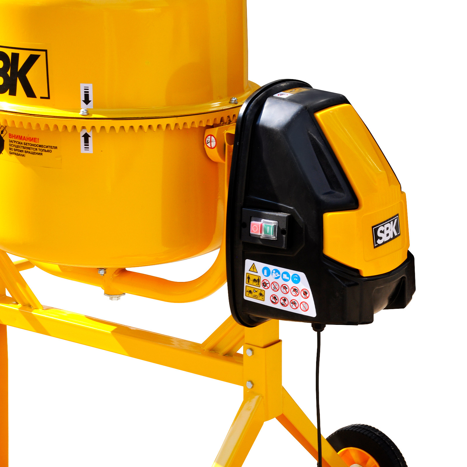 Бетоносмеситель SBK SX-155 (155л., 950 Вт., 220В) 4 Бетоносмеситель SBK SX-155 (155л., 950 Вт., 220В) — изображение 4