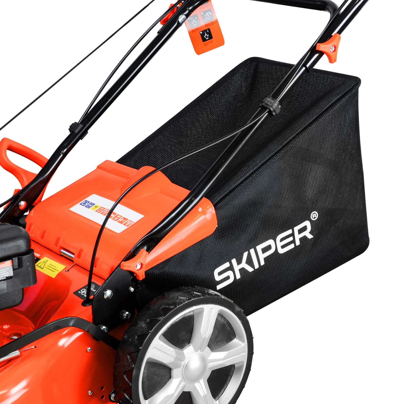 Газонокосилка бензиновая SKIPER GW462S (46 см, самох, Loncin 4лс, стал.дека, тр-сб.60 л,+НОЖ) 6 +НОЖ)