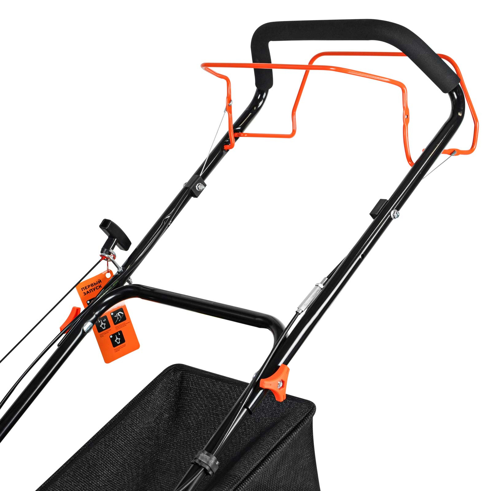 Газонокосилка бензиновая SKIPER GW462S (46 см, самох, Loncin 4лс, стал.дека, тр-сб.60 л,+НОЖ) 7 Газонокосилка бензиновая SKIPER GW462S (46 см, самох, Loncin 4лс, стал.дека, тр-сб.60 л,+НОЖ) — изображение 7