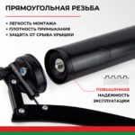 Шприц рычажно-плунжерный БелАК 400 мл.