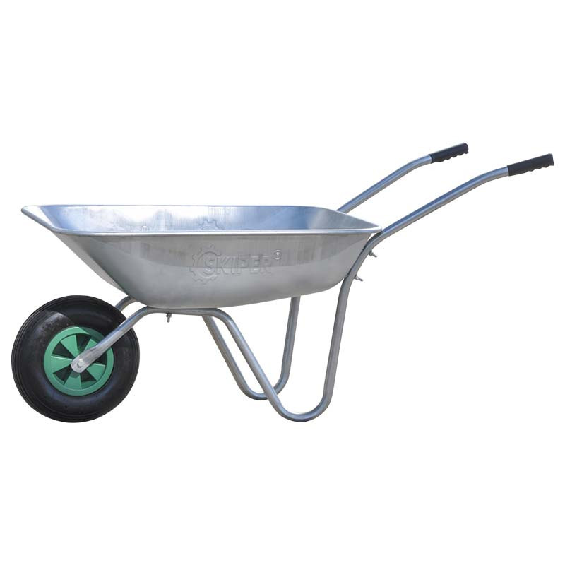 Тачка садовая SKIPER 1x85 FERMER (до 85л, до 150 кг, 1x3.5-6, пневмо, ось 16*90) 2 до 150 кг