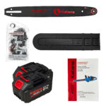 Пила цепная аккумуляторная KATANA DT2103-PRO(Бесщет, 42V, 2x3Ah, 40см, 0,375", 1,3мм, 56зв.,бесключ) 14 375"