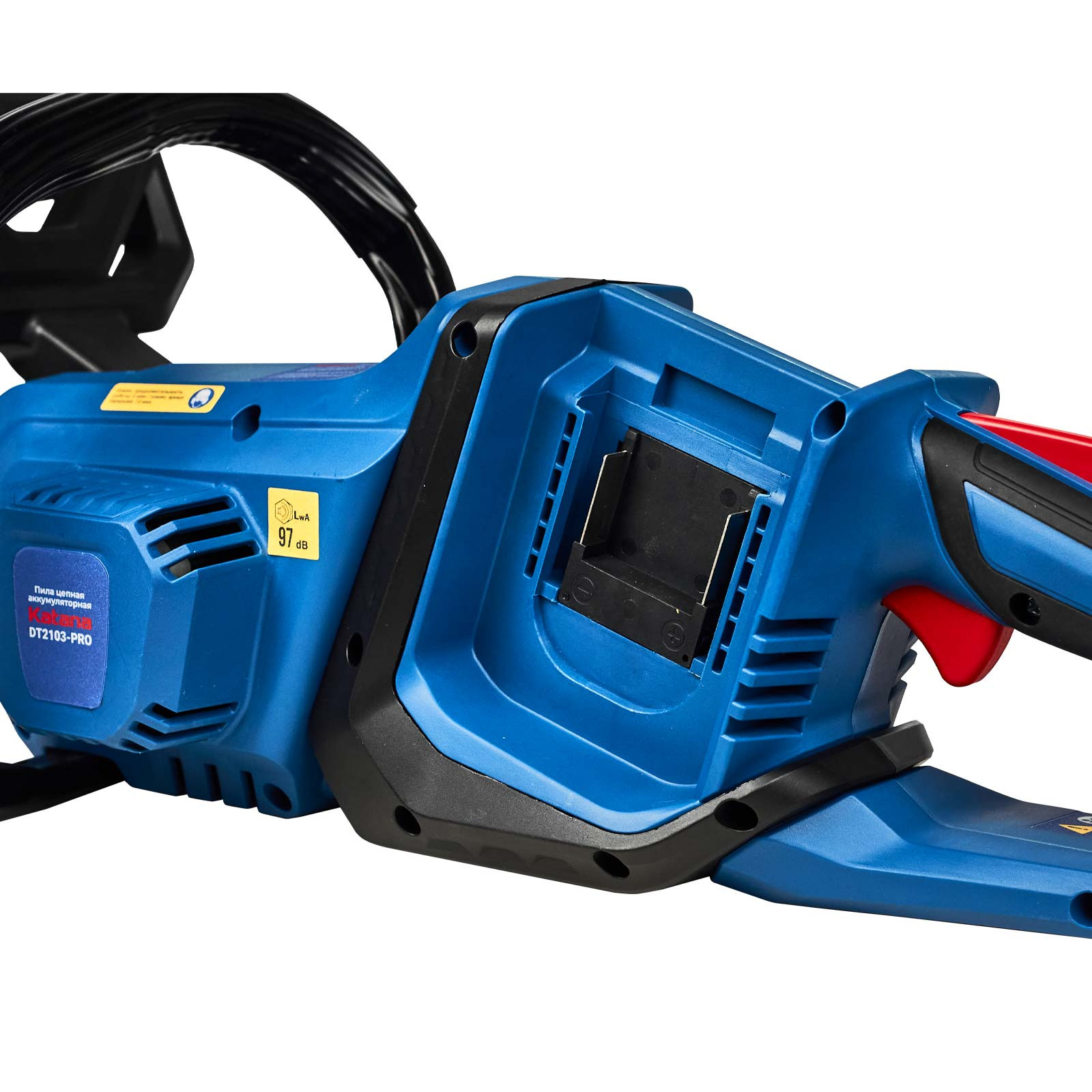 Пила цепная аккумуляторная KATANA DT2103-PRO(Бесщет, 42V, 2x3Ah, 40см, 0,375", 1,3мм, 56зв.,бесключ) 8 3мм