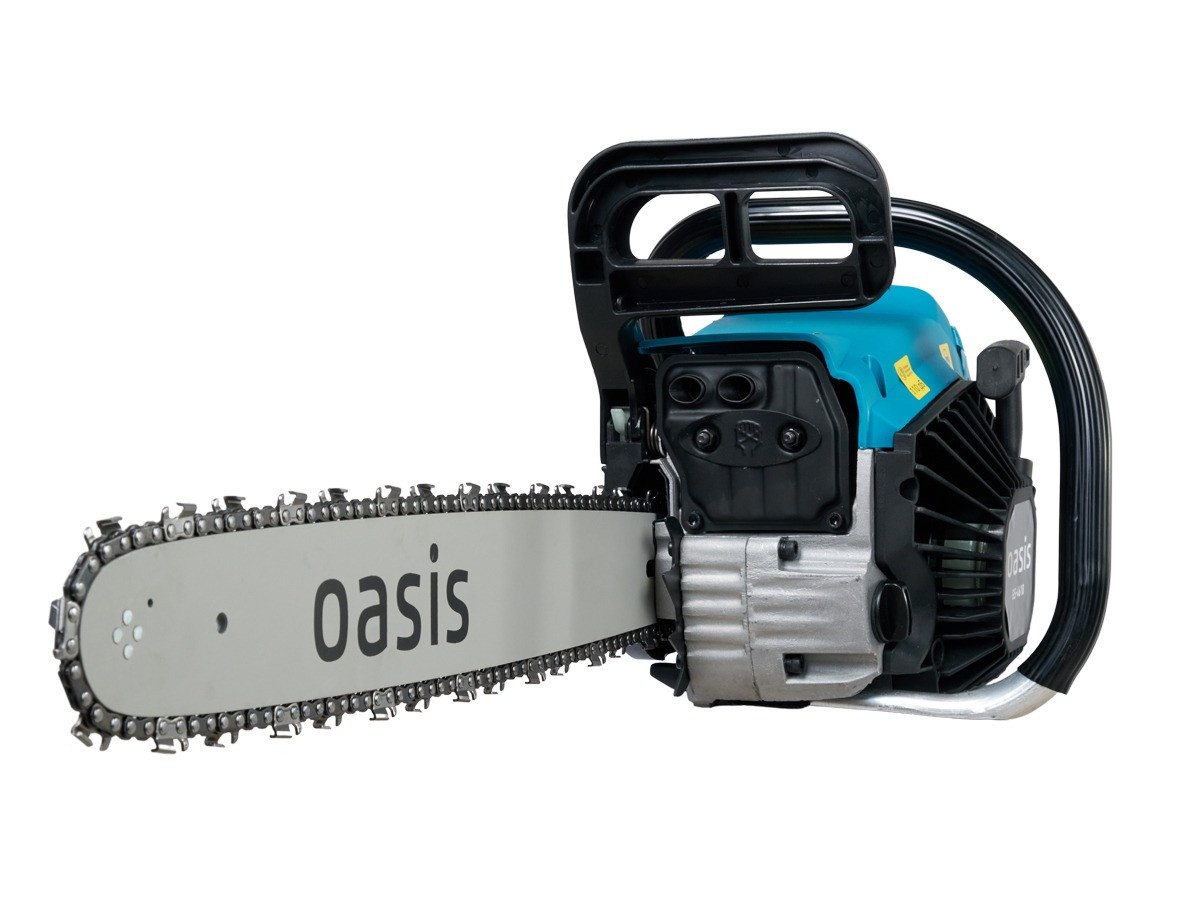 Бензопила Oasis GS-5618 (2,8кВт, 3,8лс, 56см3, 45см/18", 0,325", 1,5мм, 72зв., праймер, кожух шины) 3 3