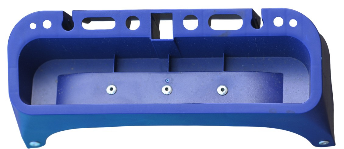 Органайзер на стремянку пластиковый, накладной, синий 2 накладной