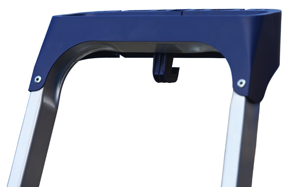 Органайзер на стремянку пластиковый, накладной, синий 3 синий