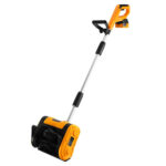 Снегоуборщик аккумуляторный DEKO ST212-5 (20В, 2х5Ач, совм Katana/Makita, 2800об/мин, 254/160мм, 6м) 5 2х5Ач