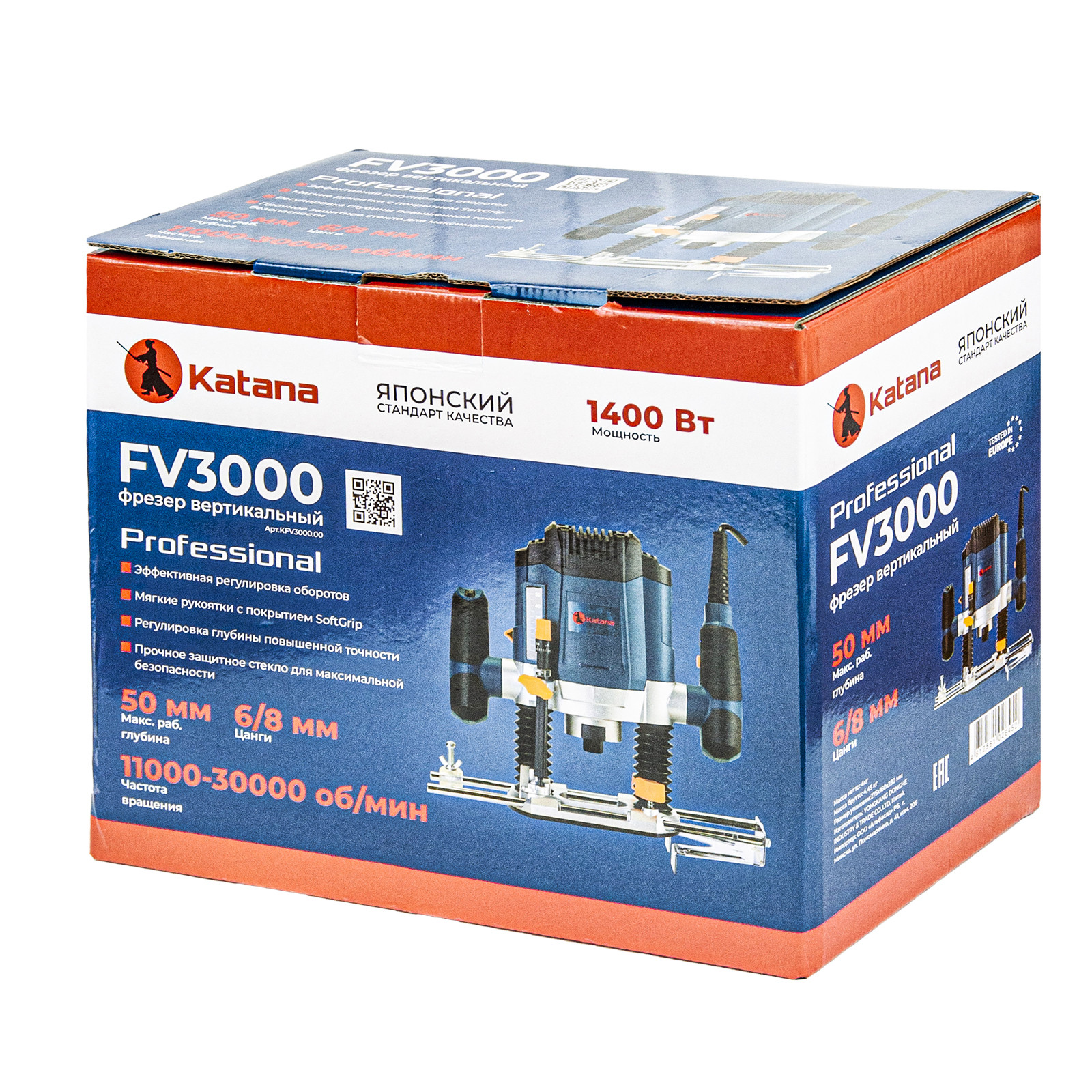 Фрезер вертикальный KATANA FV3000 (1400 Вт, 11000-30000 об/м,ход фрезы 50мм,цанга 6/8мм) 11 Фрезер вертикальный KATANA FV3000 (1400 Вт, 11000-30000 об/м,ход фрезы 50мм,цанга 6/8мм) — изображение 11