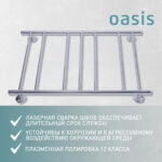 Полотенцесушитель электрический Е-образный "Oasis" PRO-E50/80W7P 8 Полотенцесушитель электрический Е-образный "Oasis" PRO-E50/80W7P