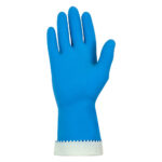 Перчатки защитные КЩС 444KHSC (латексные, 1 пара, L, синий) 10 Перчатки защитные КЩС 444KHSC (латексные, 1 пара, L, синий)