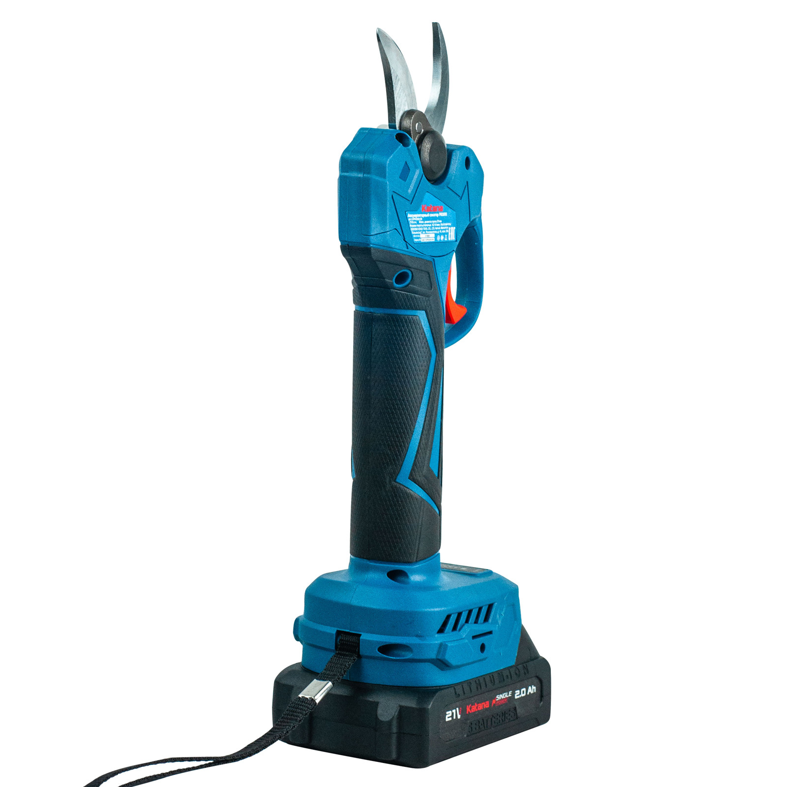 Секатор аккумуляторный KATANA PR3000 4 индикация заряда аккумулятора)