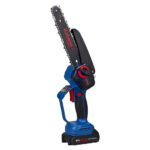 Пила цепная аккумуляторная KATANA AP4210PRO(21В,2x2Ач,бесщёт.,шина20см,защ.кож.,смазка цепи,бесключ. 7 2x2Ач