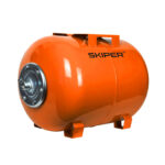 Гидроаккумулятор SKIPER T-50H (50 л, горизонтальный, сталь, 6 атм) 4 Гидроаккумулятор SKIPER T-50H (50 л