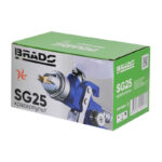 Краскопульт BRADO SG25 HVLP 1,4мм: 3,5бар: 0,6л (аналог SG09) 8 6л (аналог SG09)
